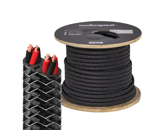 Cablu audio, impletit, conductor cupru, AWG 13, Audioquest AUDHC-AQ-ROCK44BRDFT