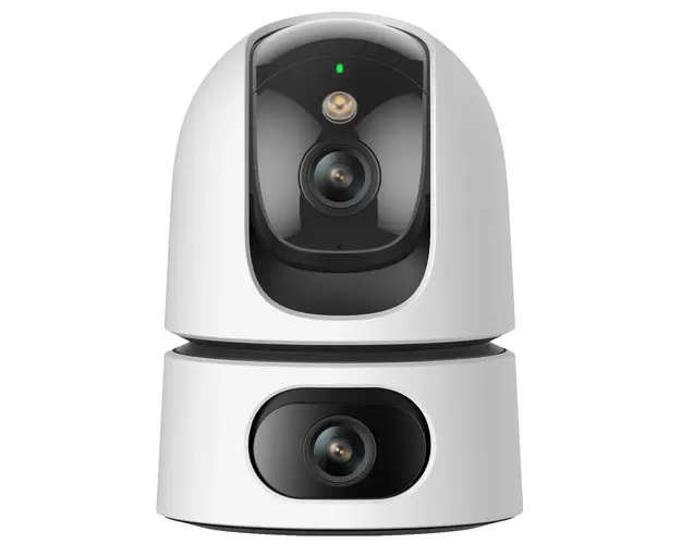 Camera IP Imou Ranger Dual 4K 8MP, Wi-Fi 6, 2 senzori de 3 si 5 MP, 2x 3.6mm, IR+LED 15m, Microfon, Difuzor, Alarma, Detectie AI, IPC-S2XP-8M0WED