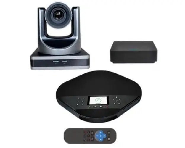 Sistem videoconferinta, 2MP, zoom 12x, 12 microfoane incorporate, Hub compatibil Mac, PC, USB, Bluetooth, telecomanda, Eacome CAMVC-EC-SV3600