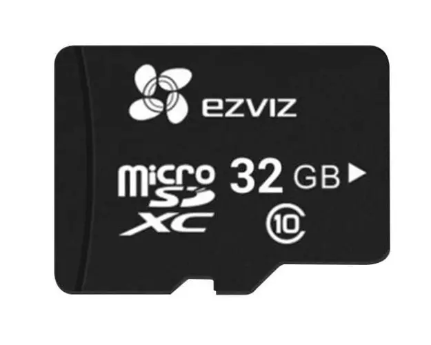 Card de memorie Micro SD 32GB, viteza scriere 50MBs, viteza citire 90Mb/s, Clasa 10 UHS-I, Ezviz CS-CMT-CARDT32G-D