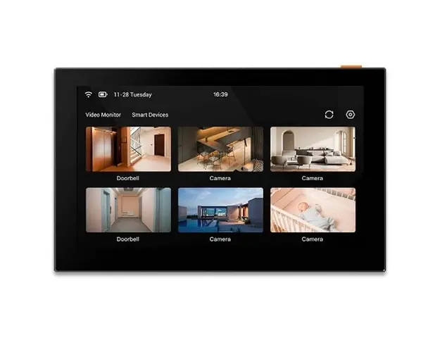 Monitor Ezviz CS-SD7, 7", baterie Lithium 4600mAh, Wi-Fi 2.4GHz 