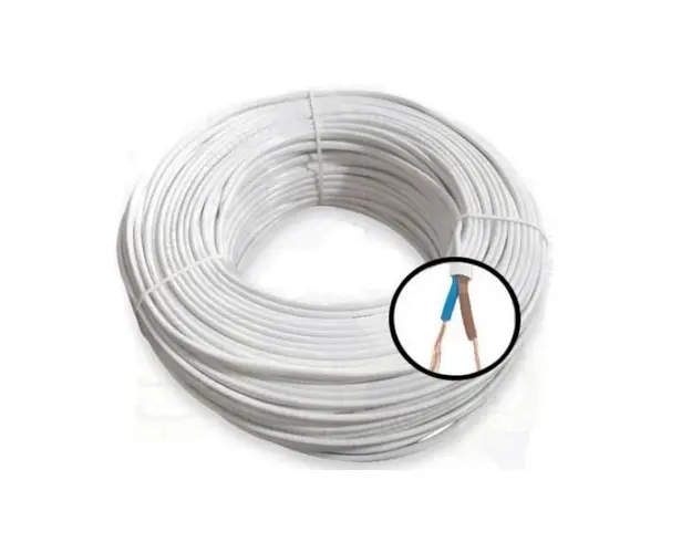 Cablu alimentare camere plat cu miez de cupru 2x1.5 100m, CU-MYYUP2X1.5