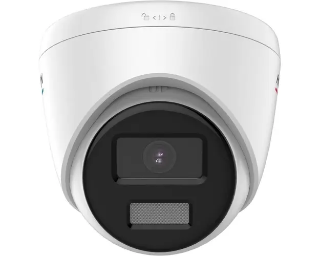 Camera de supraveghere de interior IP Hikvision DS-2CD1347G2-L28, 4MP, 2.8mm, ColorVu, LED alb 30m, PoE, IP67