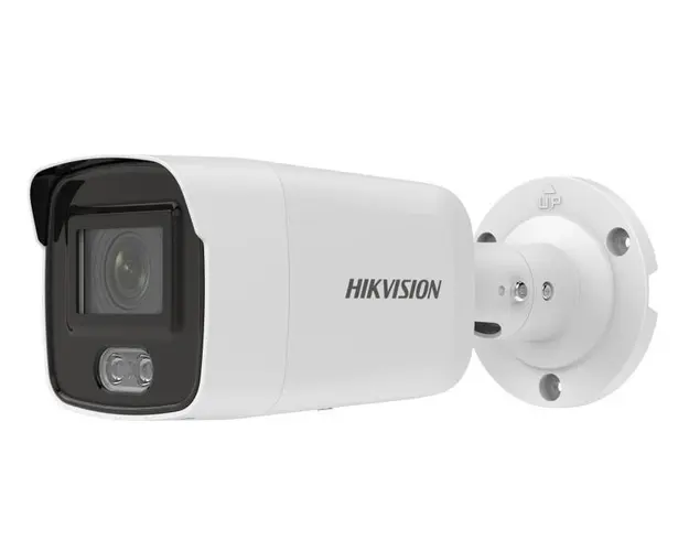Camera de exterior IP, Hikvision DS-2CD1T47G0-L(4mm)(C), 2MP, ColorVu 40m, 4mm, PoE, IP67
