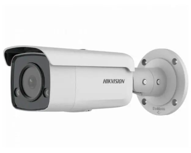 Camera supraveghere IP bullet Hikvision ColorVu, 2MP, lumina alba 60m, IP67, DS-2CD2T27G2-L(2.8mm)