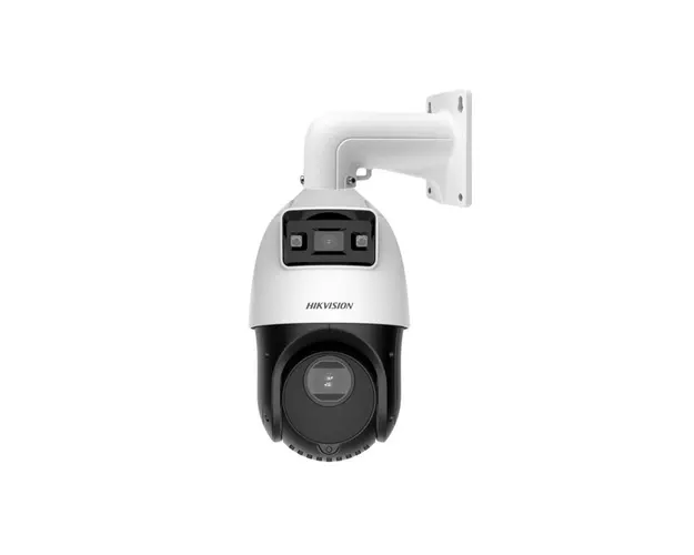 Camera IP TandemVu, AcuSense DarkFighter, 4MP, Varifocala, Zoom optic x15 / Zoom digital x16, IR 100m/LED 30m, PoE+, Hikvision DS-2SE4C415MWG-E14F0