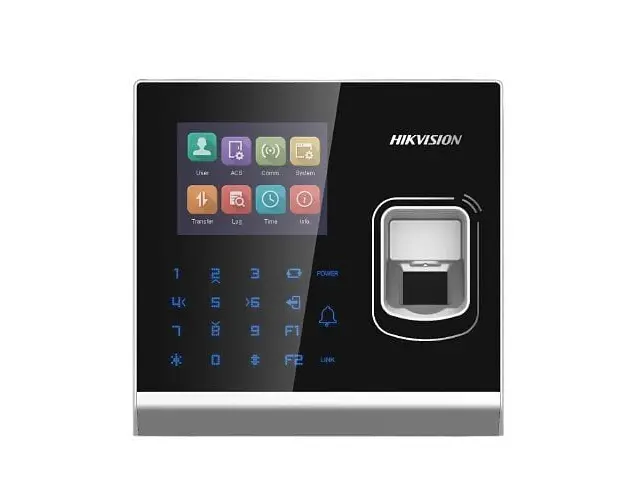 Terminal biometric Hikvision DS-K1T201AMF, ecran LCD 2.8 inch, frecventa cititor card 13.56MHz