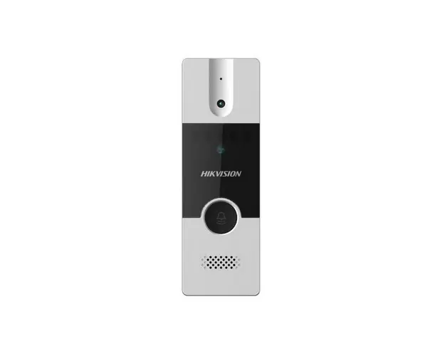 Videointerfon analog, Hikvision DS-KB2411T-IM, 4 fire, 2MP, IR, aluminiu
