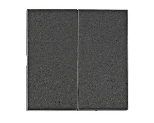 Clapeta dubla, tip cubic, montare prin pini, IP20, material ABS, antracit, 50x50x20, Schrack EV112302
