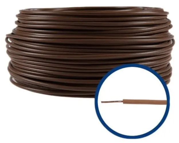 Conductor FY 1,5 mm, solid, 100 m, FY1.5-MARO