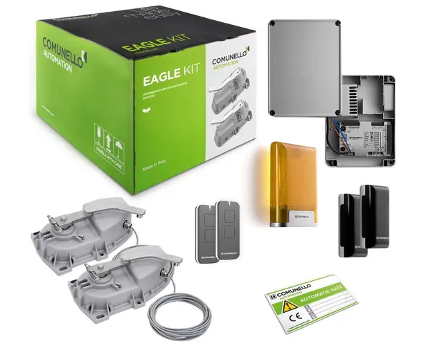 KIT automatizare porti batante, montaj ingropat, Comunello, EAGLE 24V, GKEE035EL0900A
