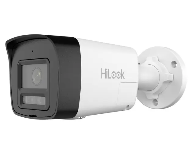 Camera IP Hikvision HiLook IPC-B120HA-LUF/SL, 2MP, 2.8mm, iluminat dual 30m, microfon-difuzor, slot card microSD, PoE, IP67