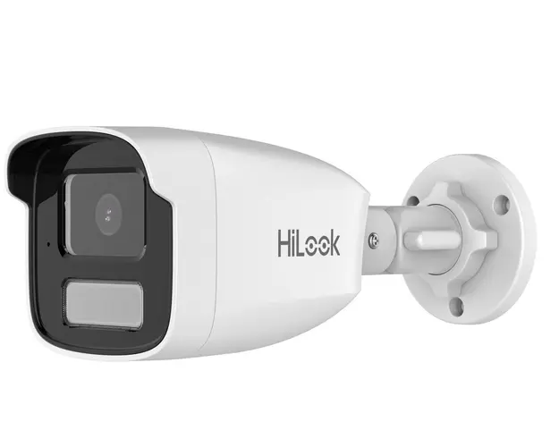 Camera supraveghere IP Hikvision HiLook IPC-B420HA-LU(4mm), 2MP, 4mm, Iluminare duala 50m, microfon, PoE, IP67