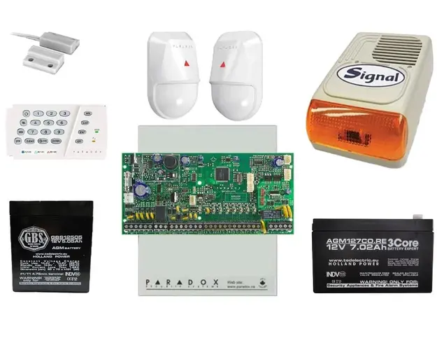 Kit sistem alarma Paradox SP4000+NV5 de exterior KIT SP4000NV5 EXT