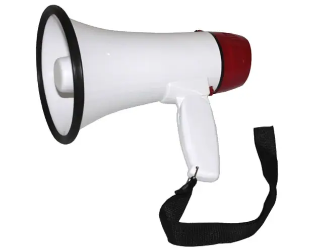 Megafon 20W, cu acumulator reincarcabil, functie de inregistrare, MEGA20W