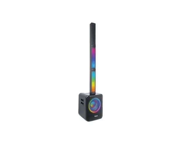 Boxa activa 350W RMS, 12", Ibiza Sound MONOLITE, jack 3.5mm, RCA, Bluetooth, USB, card SD