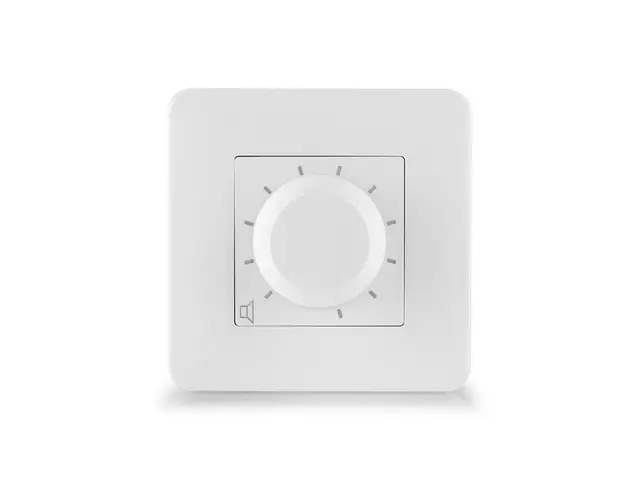 Potentiometru de volum PA100V, 12W, 11 pasi, montare aparenta sau incastrata, Power Dynamics PDVC12
