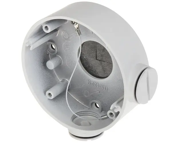 Doza pentru conexiuni din aluminiu, 63x63 mm, pentru camere bullet cu diametru de 88.5 mm, Safer SAF-1260ZJ