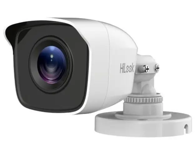 Camera de supraveghere pentru exterior, HDTVI, Hikvision HiLook THC-B120-P(B), 2MP, 2.8mm, IR20, IP66, plastic