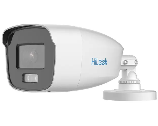 Camera de supraveghere pentru exterior, HDTVI, Hikvision HiLook ColorVu THC-B229-M, 2MP, 2.8mm, IR40, IP66, metal