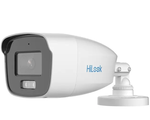 Camera de supraveghere pentru exterior, Hikvision HiLook THC-B259-MS, HDTVI, Color Vu, 3K, 2.8mm, iluminare LED 40m, microfon, IP66