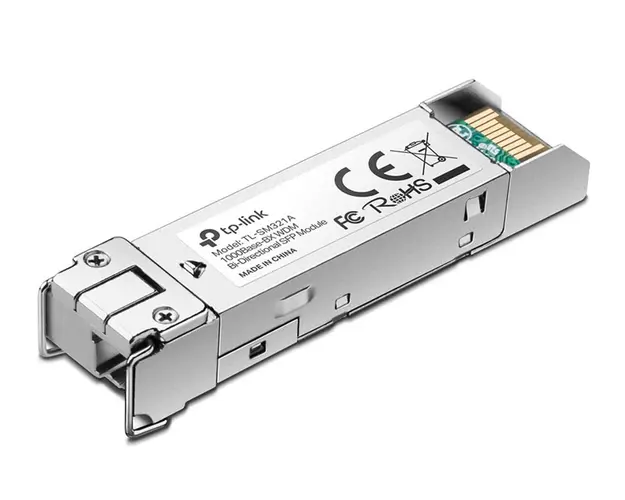 Modul SFP, 1000Base-BX WSM bidirectional, transmisie pana la 2 km Single mode Fiber, Tp-Link TL-SM321A-2