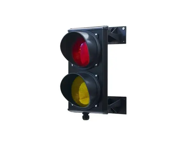 Semafor rosu-galben, 2 lumini LED, 24V, TLHTC2-24-R/Y