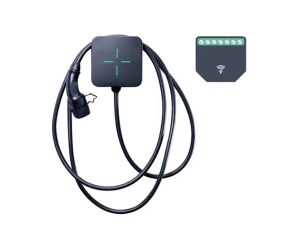 Statie de incarcare masini electrice LEKTRI.CO TRI-EM-22, modul EM, Wi-Fi 2.4GHz, trifazat, 22.2kW, IP54, IK10