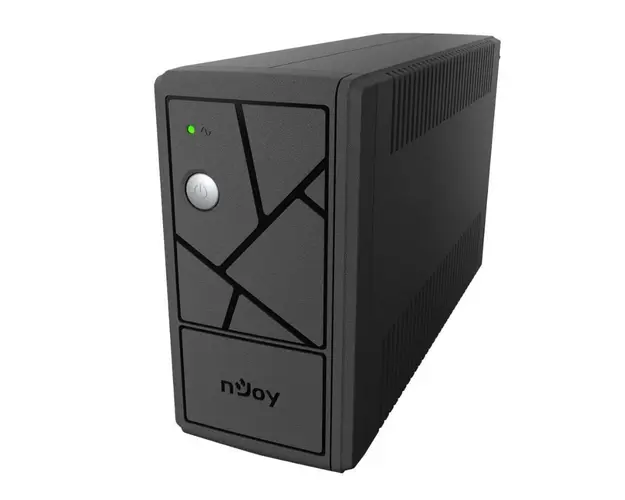 UPS 800VA/480W, cu AVR, 2 prize Schuko, unda sinsoidala simulata, Njoy UPLI-LI080KU-CG01B