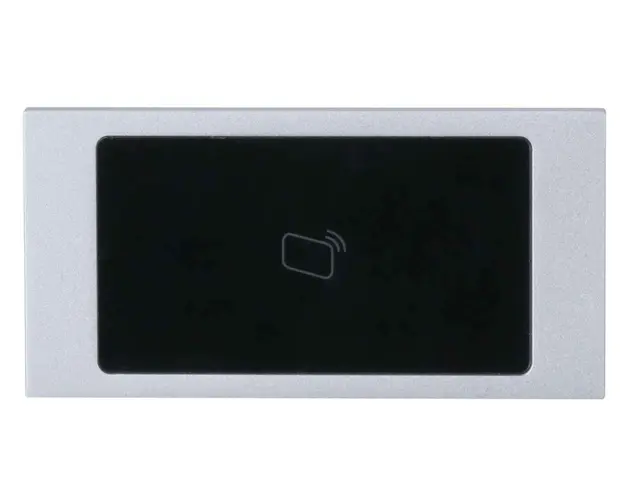 Modul videointerfon Dahua VTO4202F-MR1, control acces, 125kHz, aluminiu, argintiu
