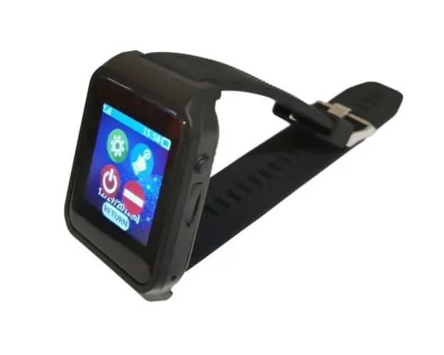 Bratara de tip Pager Y-P3-AM, pentru personal medical/hotelier, compatibil cu sisteme de apel wireless, 84h standby
