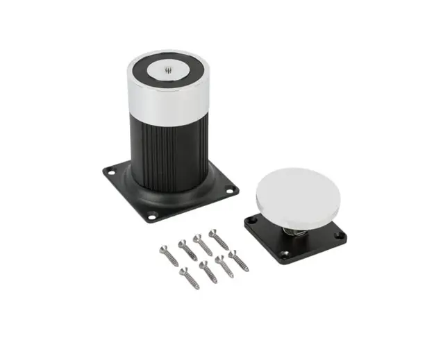 Electromagnet pentru retinere usa deschisa YD-602L, deschidere 90 grade, retentie 180kgf, 240mA/12Vcc