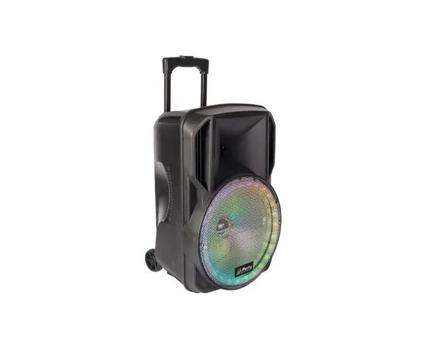 Boxa portabila 50W RMS, 15"/38cm, PARTY-15RGB, USB, card SD, Bluetooth, FM, telecomanda