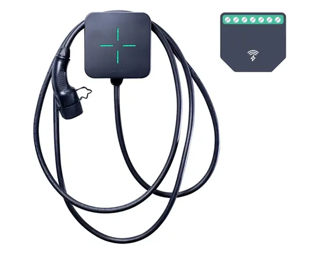 Statie de incarcare pentru masini electrice Lektri.co 1PK7EM, Wi-Fi 2.4GHz, Type 2, monofazata, 7.4kW, 32A