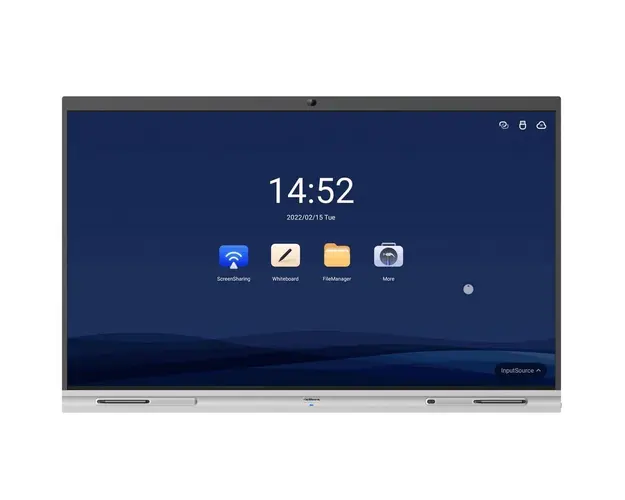 Tabla interactiva cu touch screen Dahua LCH75-MC410-B Whiteboard, 75 inci 4K, camera 5MP incorporata