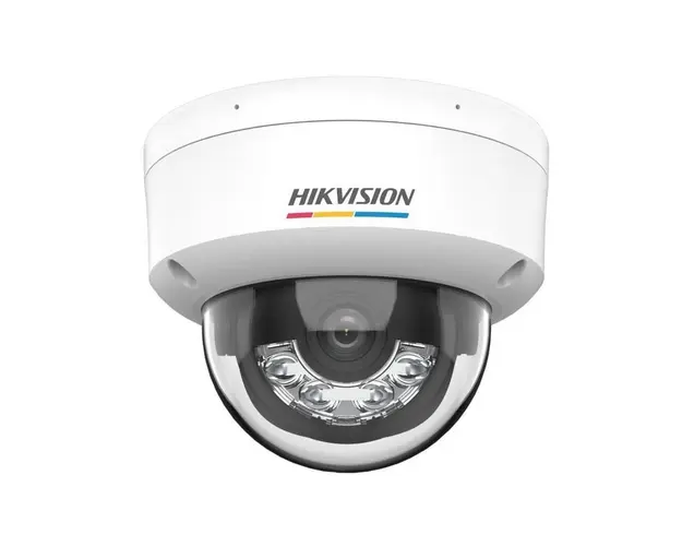 Camera supraveghere IP ColorVu Hikvision DS-2CD1147G2H-LIU(2.8mm), 4MP, Smart Hybrid Light, Audio, PoE, IP67