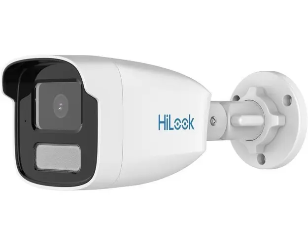 Camera supraveghere IP Hikvision HiLook IPC-B429HA-LU, 2MP, 2.8mm, ColorVu, Iluminare duala, Microfon, PoE, IP67
