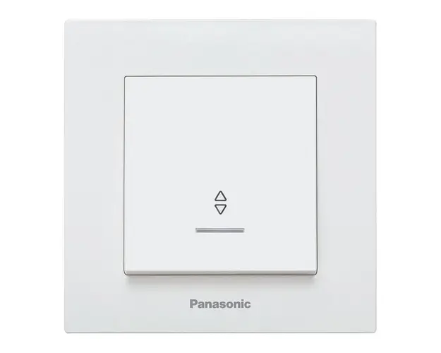 Intrerupator cap scara cu LED, cu montaj incastrat, IP 20, Karre Plus Panasonic