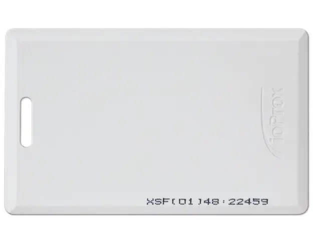 Card de proximitate standard, cu orificiu pentru prindere la chei, XSF si W26, pentru cititoare Kantech, P10SHL