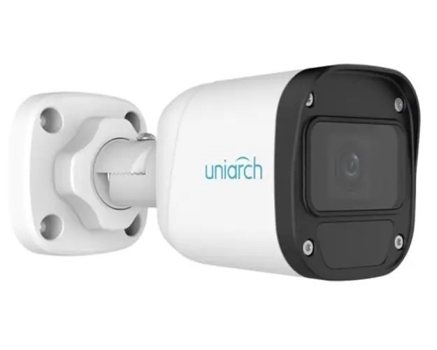 Camera IP bullet, 2MP Full HD, IR 30M, H265, Lentila 2.8mm, audio Uniarch IPC-B122-APF28