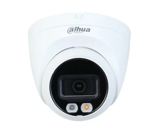 Camera de supraveghere IP, WizSense, 2MP, Smart Dual Illuminator, IR si LED 30m, 2.8mm, microfon, PoE, Dahua IPC-HDW2249T-S-IL-0280B