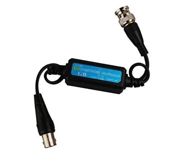 Izolator de bucla la masa pentru coaxial HD-TVI/HD-CVI/AHD/Analog CVBS, B1L