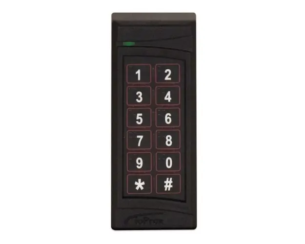 Cititor cu tastatura incorporat cu iesire W26, 125 kHz, indicator LED bicolor, Kantech P225KPW26
