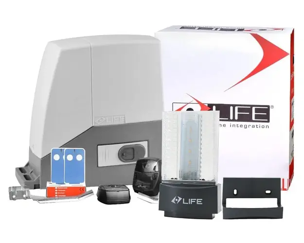 Kit automatizare poarta culisanta 800 Kg LIFE Acer800