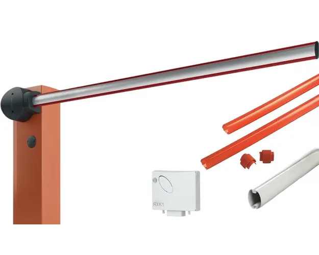 Kit bariera acces auto, trafic intens, lungime 4m, King Gates, KIT-OPEN4000
