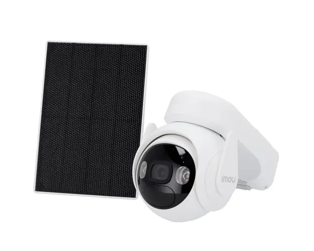 Kit supraveghere, Camera Wireless Imou Cell PT, 3MP, Acumulator 15000 mAh si Panou solar 3W, IPC-K9EP-3T0WE/FSP12C