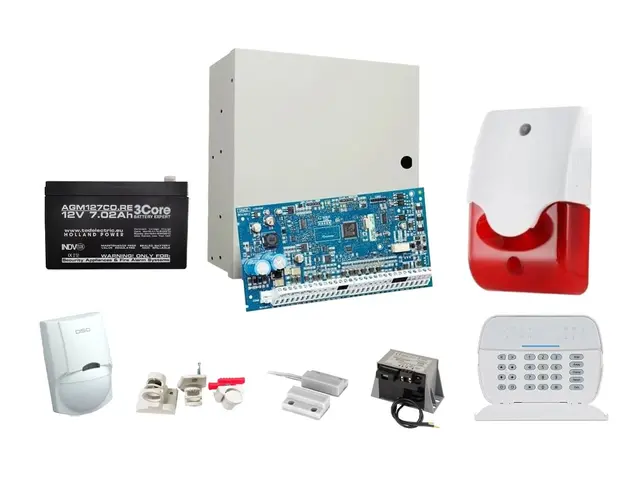 Sistem de alarma cablat DSC LED cu doua elemente de detectie, de interior KIT NEO2016LED INT