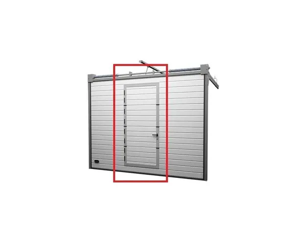 Kit pietonal pentru usa de garaj sectionala KITPIETONAL