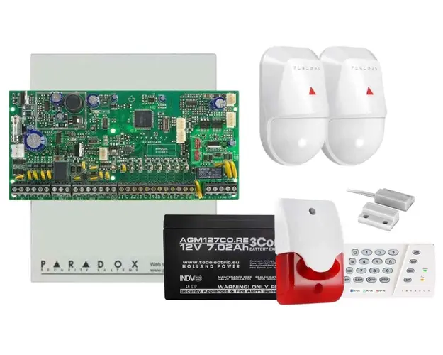 Kit sistem alarma Paradox SP4000+NV5 de interior KIT SP4000NV5 INT