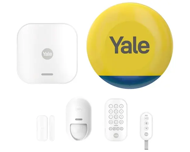 Kit sistem de alarma wireless cu sirena 100Db, 868 MHz, 4 zone, ASSA ABLOY AL-SK3-1A-EU